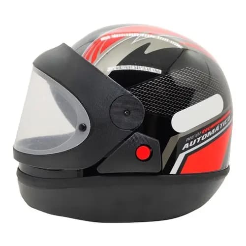 Capacete Ebf Fechado Viseira automática Motoboy estilo San Marino