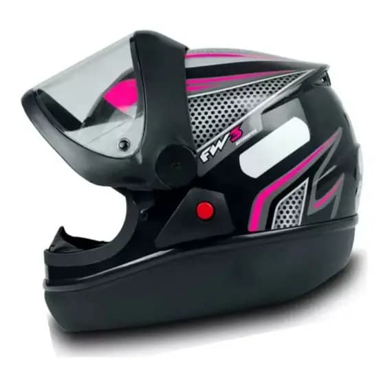 Capacete Fechado Moto viseira Automática Fw3 Motoboy