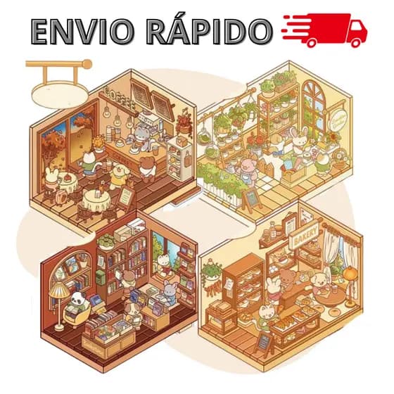 Kit de adesivos 3D miniatura antistress DIY estilo coreano presente de natal