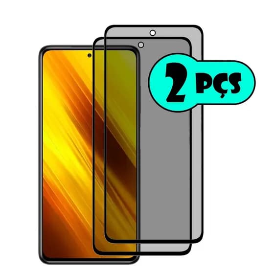 Película De Privacidade de vidro 3d Anti Curioso Kit com 2un