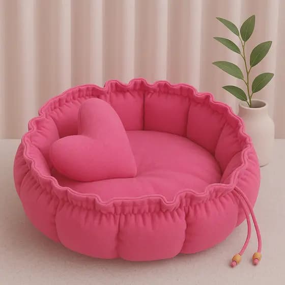Cama Londres para Cães e Gatos G (60cm) - Conforto e Estilo em Diversas Cores