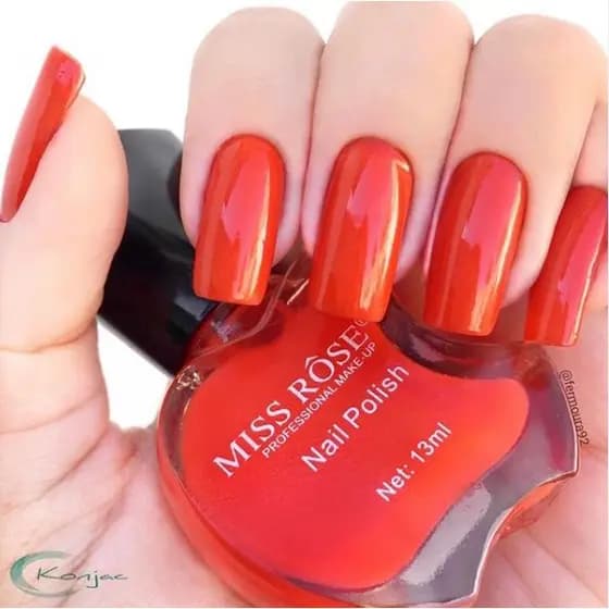 Esmalte Miss Rose 12ml - Cor Nº 12
