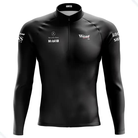 Camiseta Ciclismo Masculina Dryfit Proteção UV Bike MTB Speed Mercedes