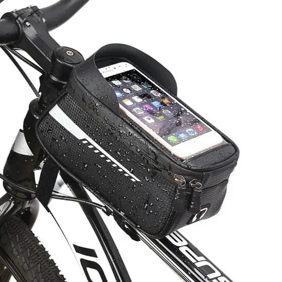 Case Bag Porta Celular Impermeável Bike Ciclismo Forro Interno Prática