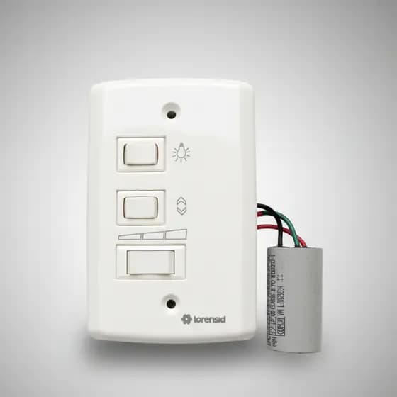 Controle Chave de Parede Para Ventilador Teto com Capacitor