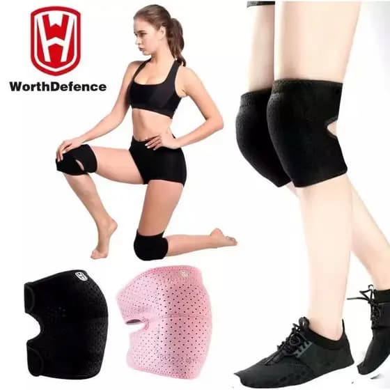 Joelheira em EVA para Dança, Vôlei e Fitness Proteção Confortável e Alta Absorção de Impacto