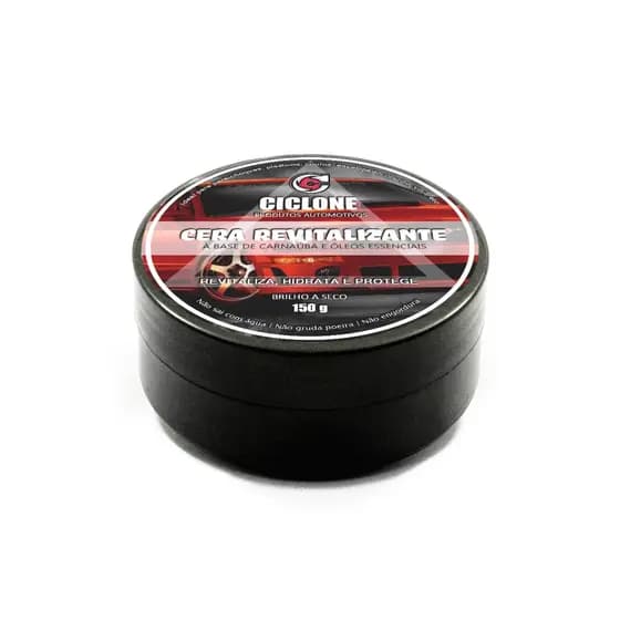 Revitalizador com carnaúba para plástico e para-choque carenagens moto carro caminhao