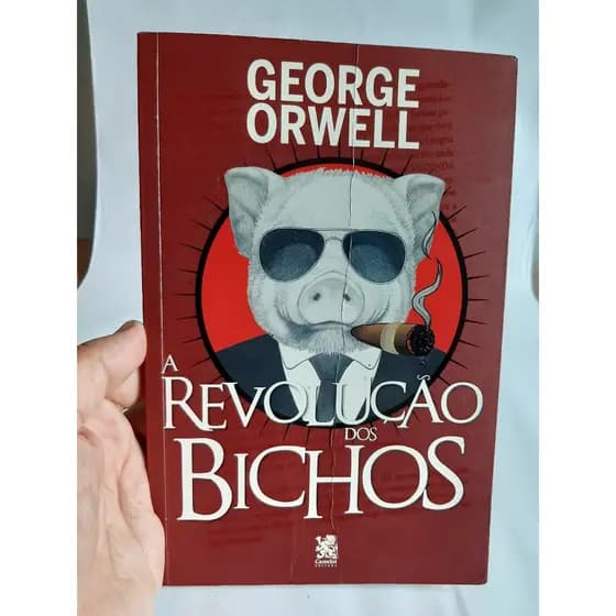 Livro A Revolucao dos Bichos / George Orwell
