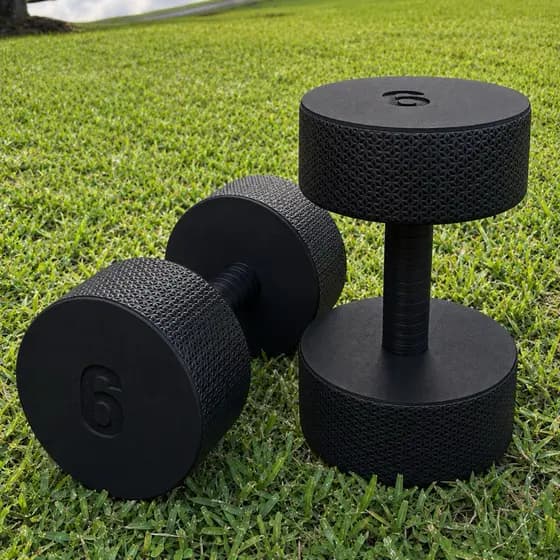 Par de halteres 6kg - peso de academia, musculação, treino em casa, fitness