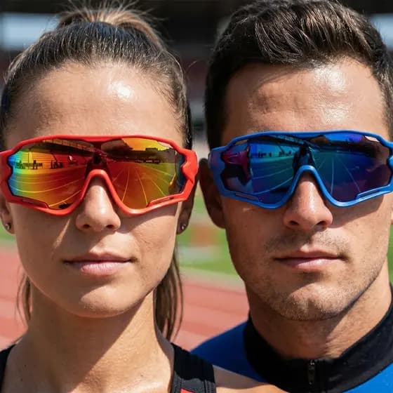 Óculos de Sol Unissex Nitro Design Futurista Esportivo com Proteção UV400