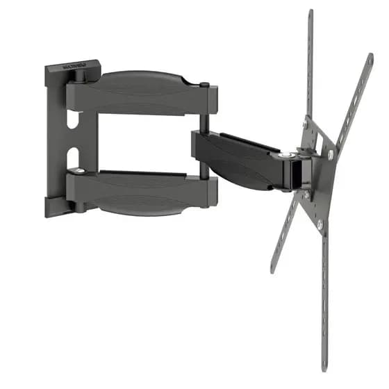 Multivisão Suporte Triarticulado para TV 14 a 56 Polegadas C/ Inclinação Preto em Aço Suporte Multivisão Stpa Max De Parede Para Tv/monitor De 14 Até 56 , Suporte Tv Articulado Parede 32 43 50 55 Polegadas Stpamax