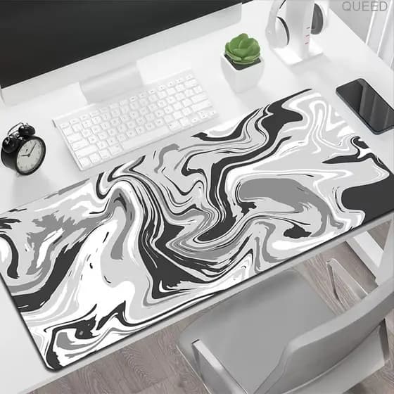 Mouse Pad Com Design Líquido Arte Para Computador Laptop Teclado Mesa Escritório Gamer