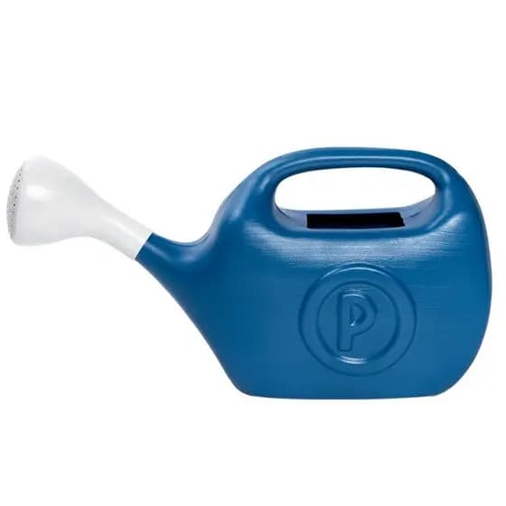 Regador De Jardim Horta Plantas Plastico 5,5 Litros Bico Removivel Policamp Azul