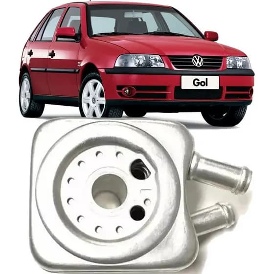 Resfriador Trocador de Calor Motor Gol e Parati 1.0 16V Turbo de 2000 a 2006