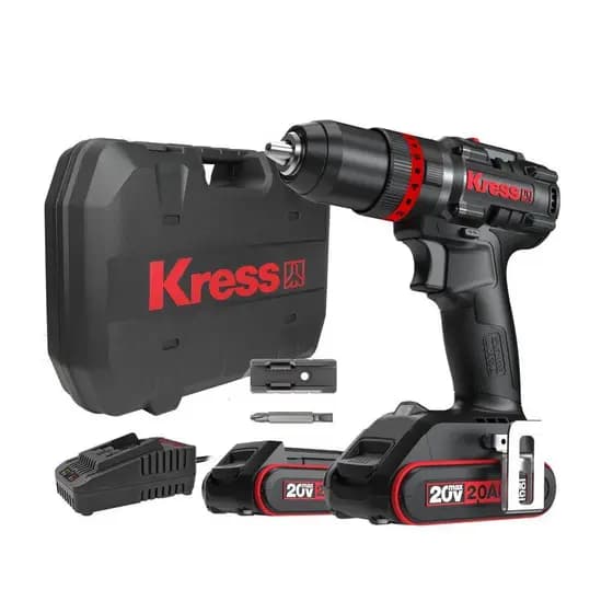 Furadeira de Impacto 20V Brushless Kress KH370.1