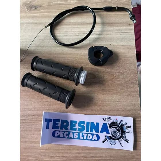 Manopla + cabo + Carcaça Acelerador Jet 50 shineray