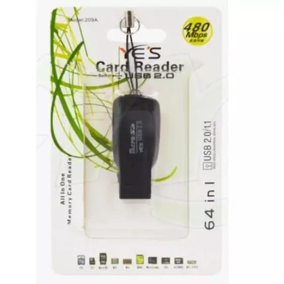 Leitor de Cartão USB 2.0 32 em 1