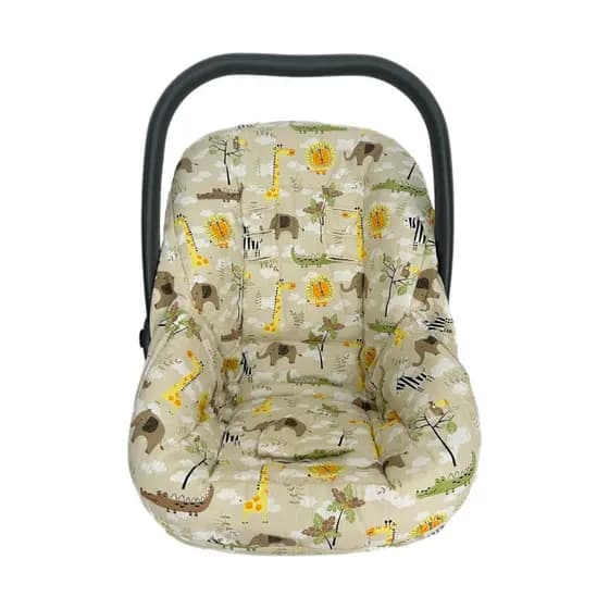 capa para bebe conforto com protetor de cinto 70cm x 50cm estampas para meninos