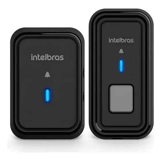 Campainha Sem Fio Intelbras Cib 101 Preta
