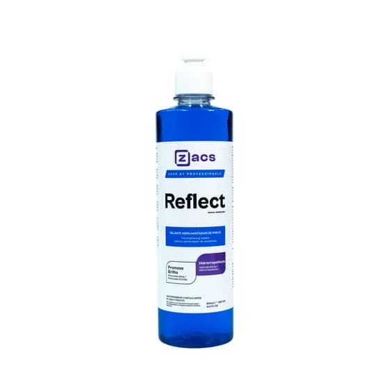 Selante Abrilhantador de Pneus Zacs Reflect 500 ML Pneu Pretinho Premium