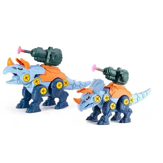 Dinosaur Warriors Dinossauros Guerreiros Equipados com Lança Dardos Ação Sem Fim