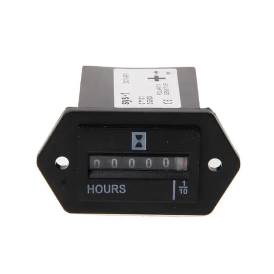 Horímetro Quartzo DC 10V a 80V