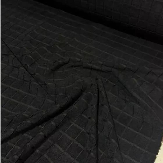 Pano Mágico Preto quadriculado microfibra