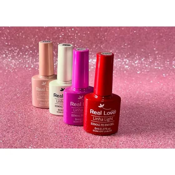 Esmalte Em Gel Uv/led Soak-Off Linha Light 8ML