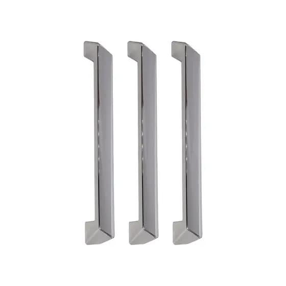 3 Puxadores Para Armario Escritorio Quarto Sala 355 192mm