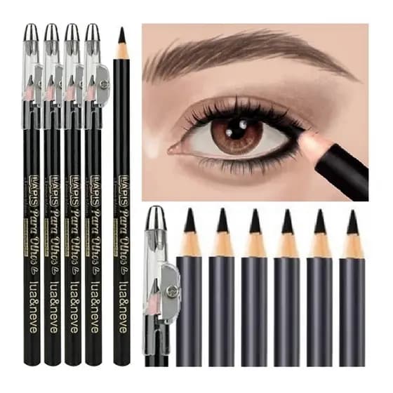 Lapis de Olho Preto Super Pigmentado em Atacado - Kit C/12 unidades