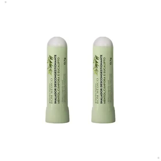 Kit 2 Descongestionante Nasal Natural Mentol Abelha Rainha