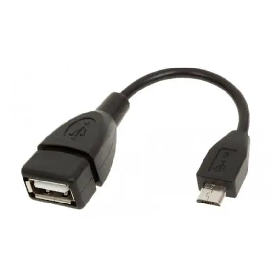 Adaptador Otg V8 Micro Usb Conector Para Pendrive Controle Usb Teclado e Mouse No Celular