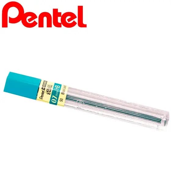 Grafite pentel 0,7 mm 2B Unidade