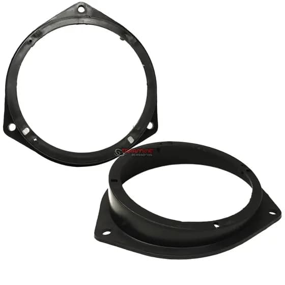 Par de aro adaptador para alto-falante automotivo Novo Palio Astra Zafira Punto Vectra Montana porta traseira