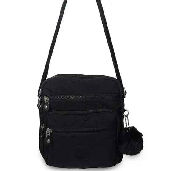 BOLSA ESPORTIVA TRANSVERSAL TACTEL VÁRIAS DIVISÃO SUPER PRÁTICA