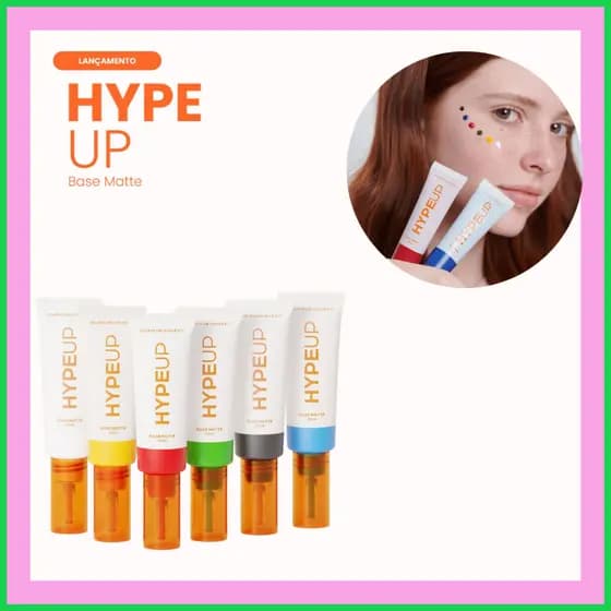 Base Hype Up Mari Maria Makeup | Corretivos Coloridos Amarelo, Verde, Branco, Preto, Azul e Vermelho