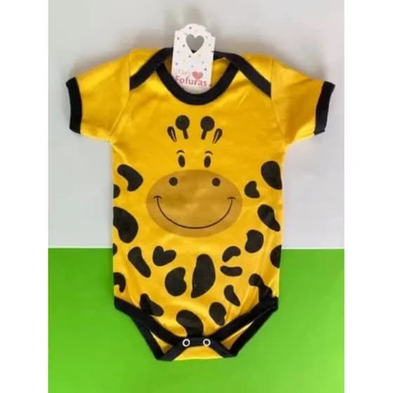 Body girafa bebês Mesversário