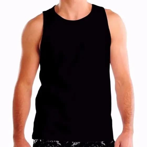 CAMISA REGATA TECIDO CONFORTÁVEL POLIÉSTER VERÃO