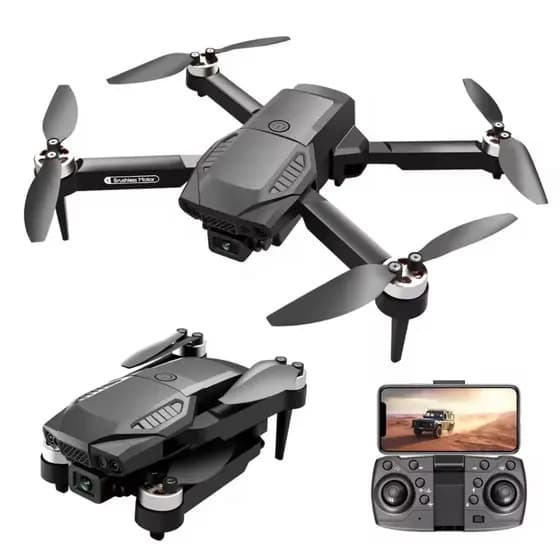 Drone Profissional F198 Dual Câmera Motor Sem Escova Acrobacias Estabilidade Imagens Profissionais