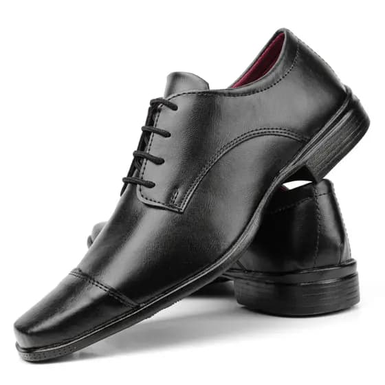 Sapato social masculino tradicional Pizzolev modelo de amarrar