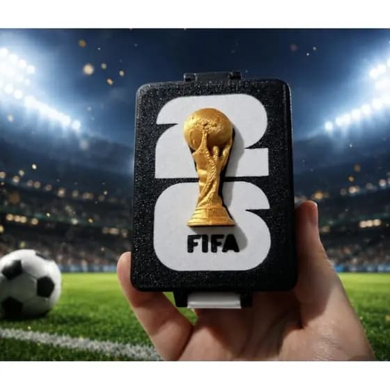 porta figurinha da copa. 1 compartimento , 2 cores. personalizavel com nome. MODELOS COM OU SEM TAÇA.