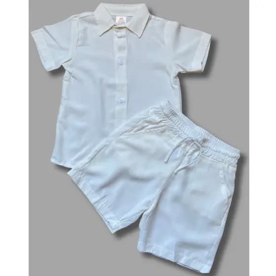 Roupa Para Menino Ano Novo Réveillon Conjunto Infantil Menino Off White Conjunto Para Ano novo