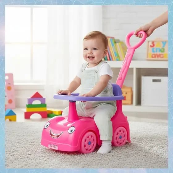 Carrinho Boneca Conforto Portatil Brinquedo Infantil Transporte Facilidade