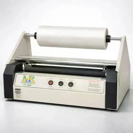 Plastificadora P-380 Com Suporte Para Laminação 110V ou 220V Com 2 Bobinas A3 60 metros 0,05mm