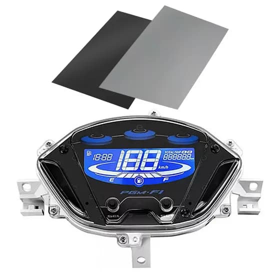 Kit de 2 Películas p/ Reparo de Painel Honda Biz 12x4,5 cm