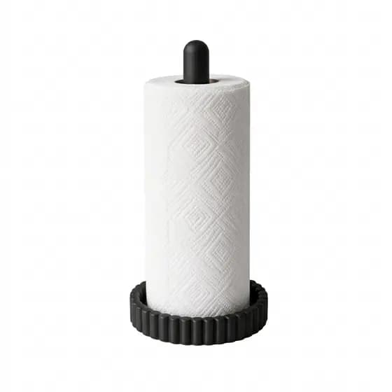 Suporte Porta Papel Toalha Bancada Cozinha Organizador Vertical Moderno Design Minimalista