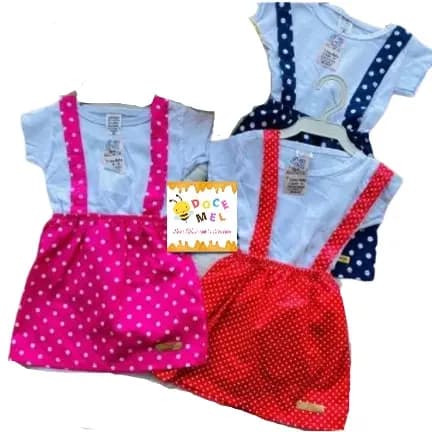 Conjunto Para Bebês - Jardineira - 2 Peças Verão