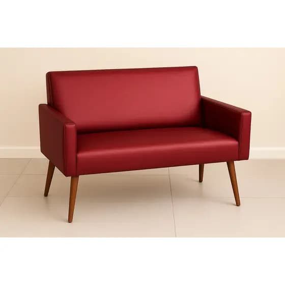 Capa para sofa Namoradeira Salinha Nina 2 lugares – Malha Acetinada com Brilho
