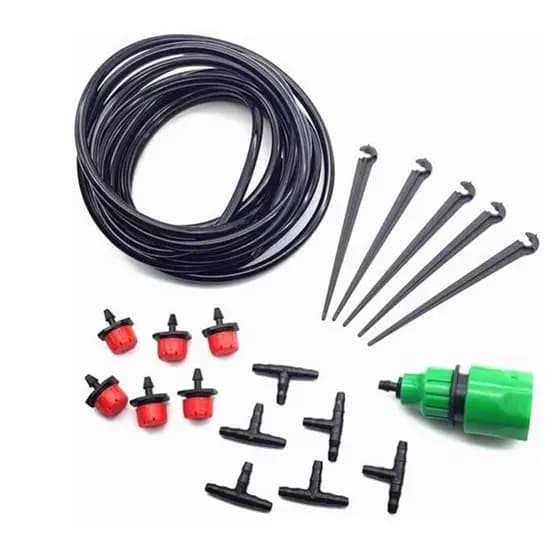 Kit de Irrigação Automática por Gotejamento – Transforme Sua Estufa em um Jardim Profissional!