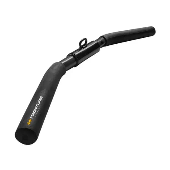 Puxador Curvo Curto Pegada P/ Baixo Cross Over 55cm Academia Profissional Musculação Barra Exercício